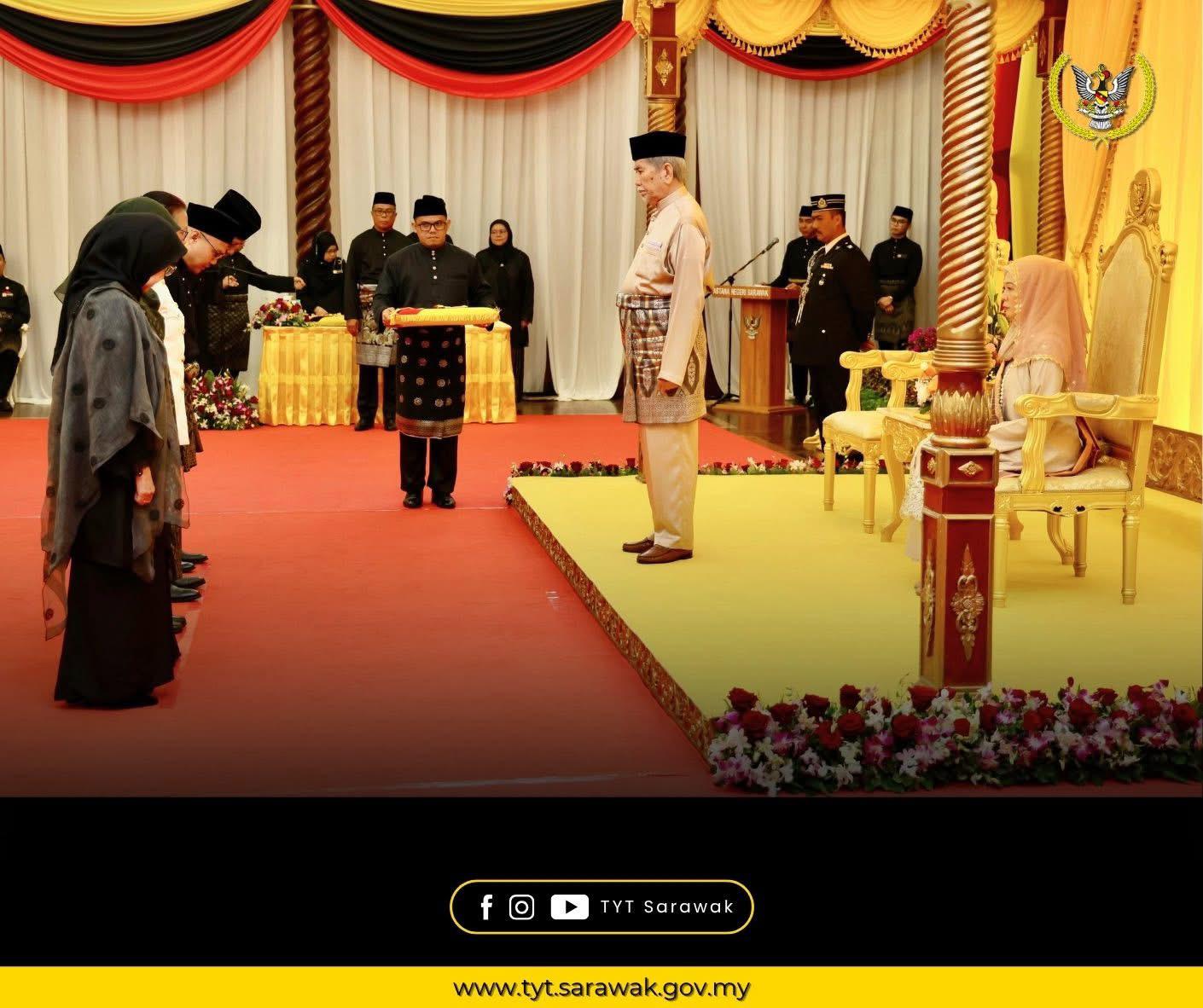 Istiadat Pengurniaan Darjah-darjah Kebesaran Negeri Sarawak